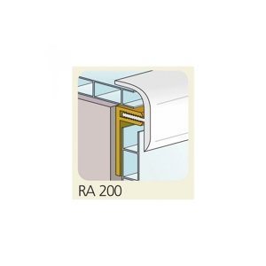 Forte Olsen-spa Venkovní kulatý profil RA 200 - bílý