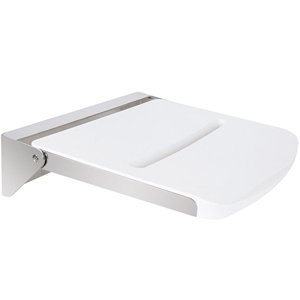 Bemeta Design HELP: Sklopné sprchové sedátko, nerez, plast bílý - 347125011