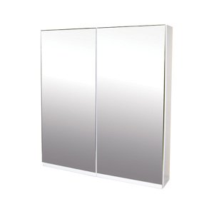 BPS-koupelny Zrcadlová skříňka závěsná bez osvětlení Atica 80 ZS