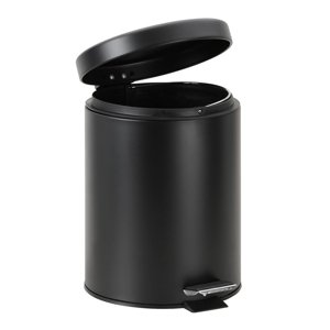 Slezák - RAV Odpadkový koš COLORADO COA1305CMAT, 5 l, černá mat Barva: Černá mat