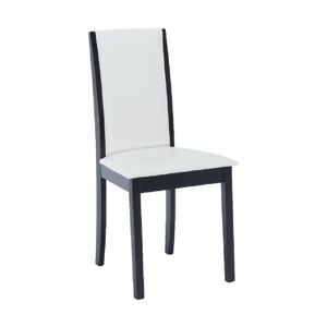 Kondela Židle, wenge / ekokůže bílá, VENIS NEW