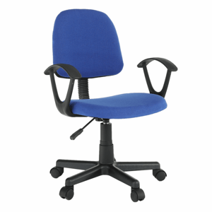 Kondela Kancelářská židle, modrá / černá, TAMSON