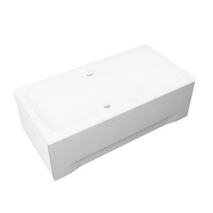 Univerzální čelní krycí panel bílý k obdélníkové vaně Polimat Barva: Bílá, Rozměry (cm): 140x42 - pro vany: APRI 140x70