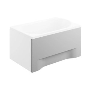 Univerzální čelní krycí panel bílý k obdélníkové vaně Polimat Barva: Bílá, Rozměry (cm): 100x51 - pro vany: CAPRI 100x70 / MINI 100x65