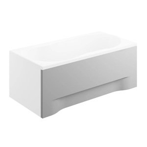Univerzální čelní krycí panel bílý k obdélníkové vaně Polimat Barva: Bílá, Rozměry (cm): 120x51 - pro vany: CLASSIC 120x70 / GRACJA 120x75