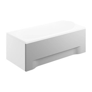 Univerzální čelní krycí panel bílý k obdélníkové vaně Polimat Barva: Bílá, Rozměry (cm): 190x54 - pro vany: MEDIUM 190x80