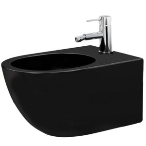 Závěsný bidet REA CARLO MINI, černá