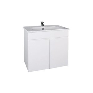 BPS-koupelny Koupelnová skříňka s keramickým umyvadlem Slim W 60
