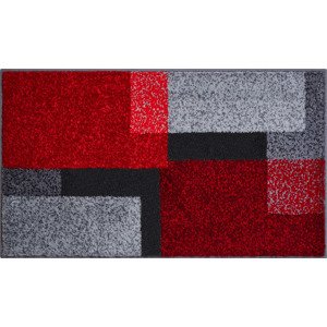 GRUND ATALA - Koupelnová předložka červená Rozměr: 60x100 cm