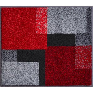 GRUND ATALA - Koupelnová předložka červená Rozměr: 50x60 cm