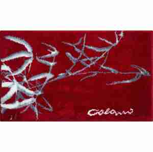 GRUND Koupelnová předložka Colani 23 červená Rozměr: 70x120 cm
