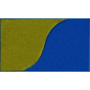 GRUND MANTA - Koupelnová předložka modrá Rozměr: 70x120 cm