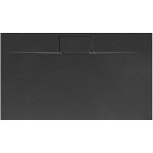 REA Sprchová vanička Bazalt Long Black 80x120 REA-K3324