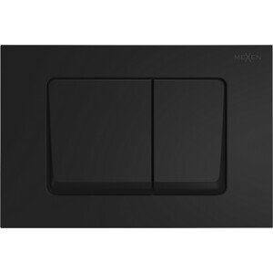 MEXEN Fenix 10 XS splachovací tlačítko, černý mat 601003