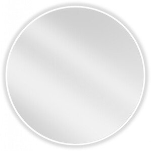 MEXEN Loft zrcadlo 80 cm, bílý rám 9850-080-080-000-20