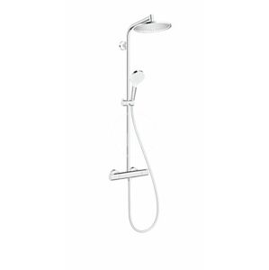 HANSGROHE Crometta Sprchový set S 240 Showerpipe s termostatem, EcoSmart 9 l/min, chrom 27268000