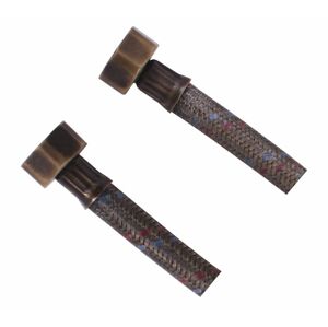 SAPHO Flexibilní nerezová hadice FxF 1/2"x1/2", 40cm, bronz 33413