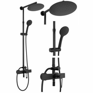 REA Sprchový set s baterií 150mm ALDI černý REA-P8800