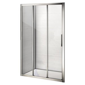 WellMall AFTER 90 Clear Třídílné posuvné sprchové dveře